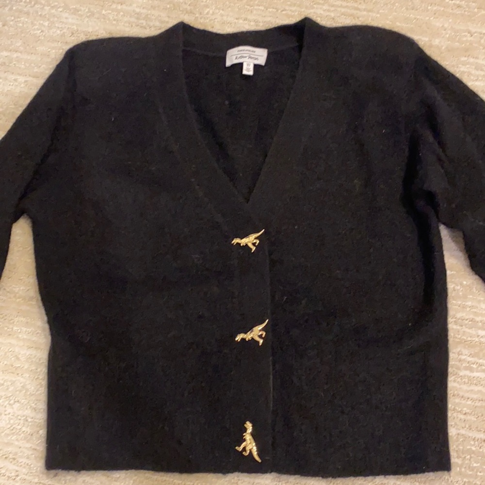 & Other Stories Dinosaur Button Cardigan